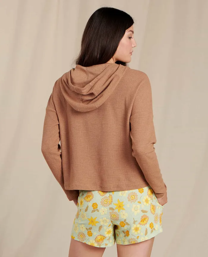 Foothill Long Sleeve Hoodie Adobe Women8217s Tops and TShirts ToadandCo