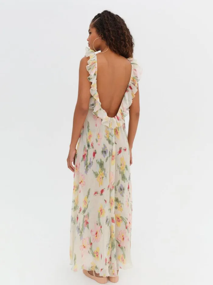 For Love and Lemons Dresses Abby Maxi Dress Multi 8211 Women For Love and Lemons Dresses Abby Maxi Dress Multi 8211 Women
