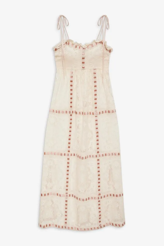 For Love and Lemons Dresses Charlotte Maxi Dress Beige 8211 Women For Love and Lemons Dresses Charlotte Maxi Dress Beige 8211 Women