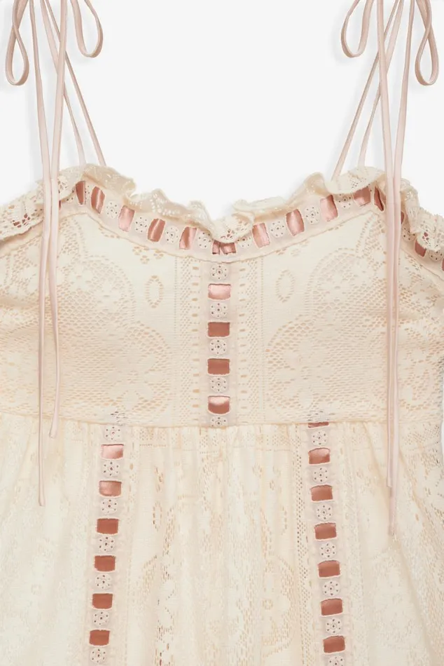 For Love and Lemons Dresses Charlotte Maxi Dress Beige 8211 Women For Love and Lemons Dresses Charlotte Maxi Dress Beige 8211 Women