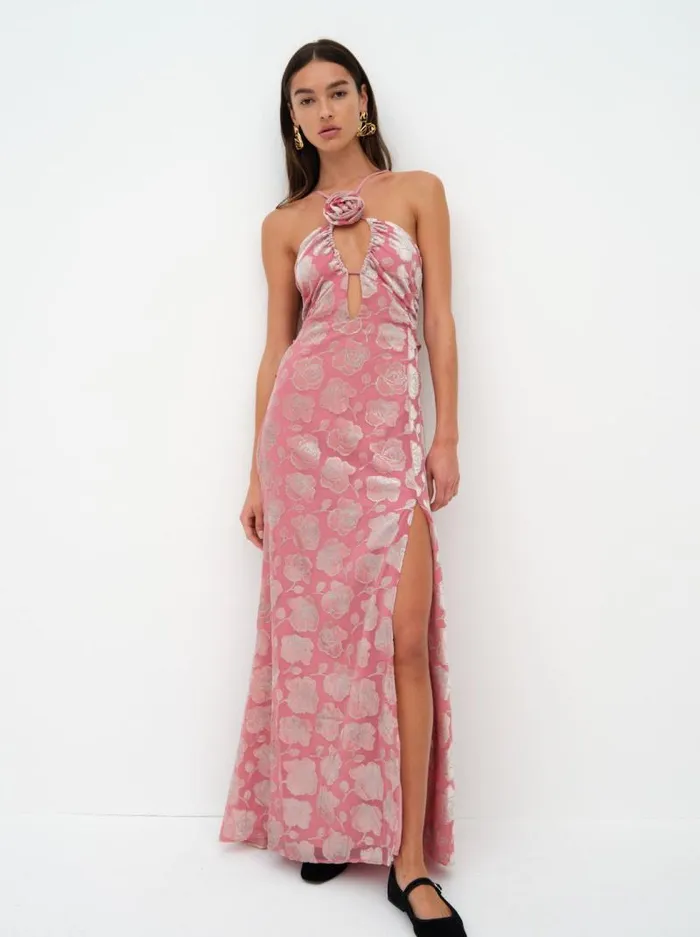 For Love and Lemons Dresses Raya MaxiDress Pink 8211 Women For Love and Lemons Dresses Raya MaxiDress Pink 8211 Women