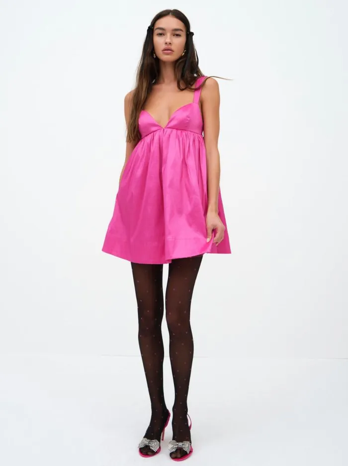 For Love and Lemons Dresses Selena Mini Dress Pink 8211 Women For Love and Lemons Dresses Selena Mini Dress Pink 8211 Women