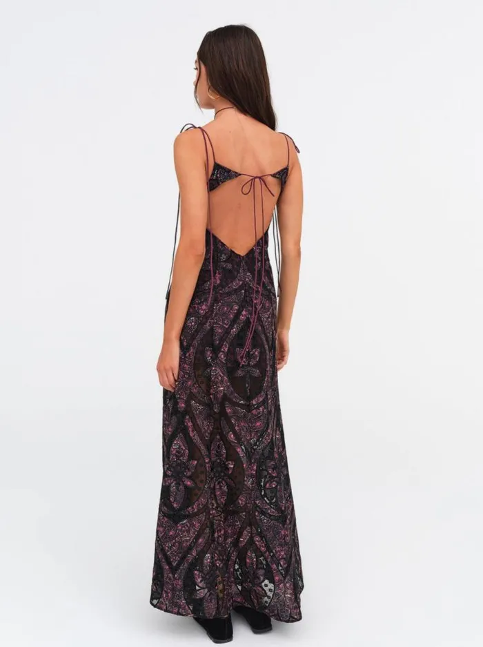 For Love and Lemons Dresses Valerie Maxi Dress Purple 8211 Women For Love and Lemons Dresses Valerie Maxi Dress Purple 8211 Women
