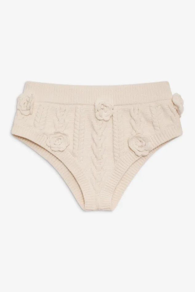For Love and Lemons Knitwear Mel Knit Panty White 8211 Women For Love and Lemons Knitwear Mel Knit Panty White 8211 Women