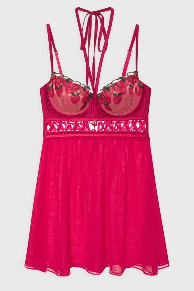 For Love and Lemons Lingerie Cherie Slip Dress Red 8211 Women For Love and Lemons Lingerie Cherie Slip Dress Red 8211 Women
