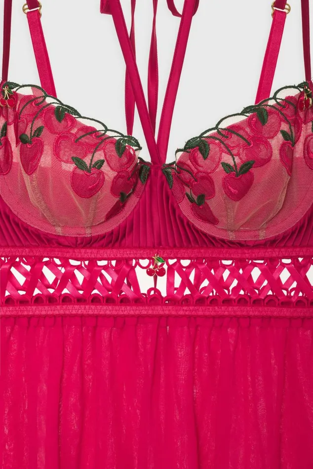 For Love and Lemons Lingerie Cherie Slip Dress Red 8211 Women For Love and Lemons Lingerie Cherie Slip Dress Red 8211 Women