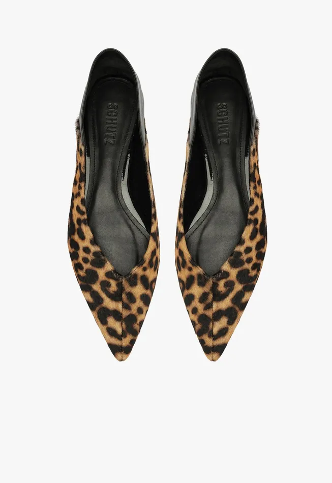 Gemma Ballet Flat Black Women Schutz Shoes Ballerinas