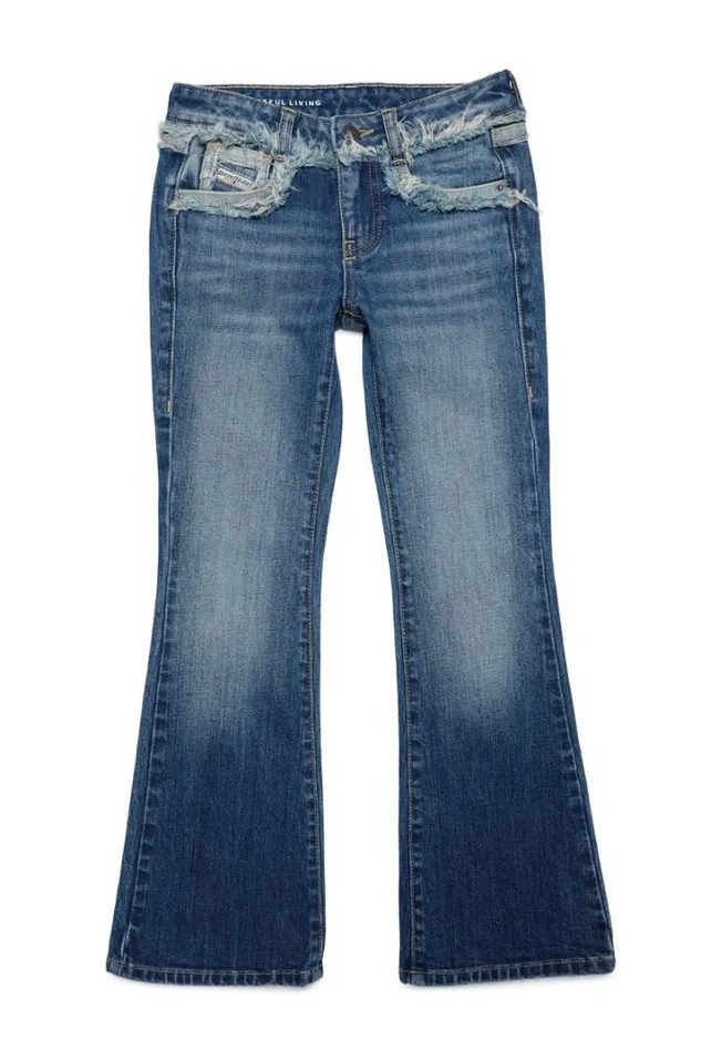 Girls 1969 DEbbeySpJ Medium Blue Diesel Jeans