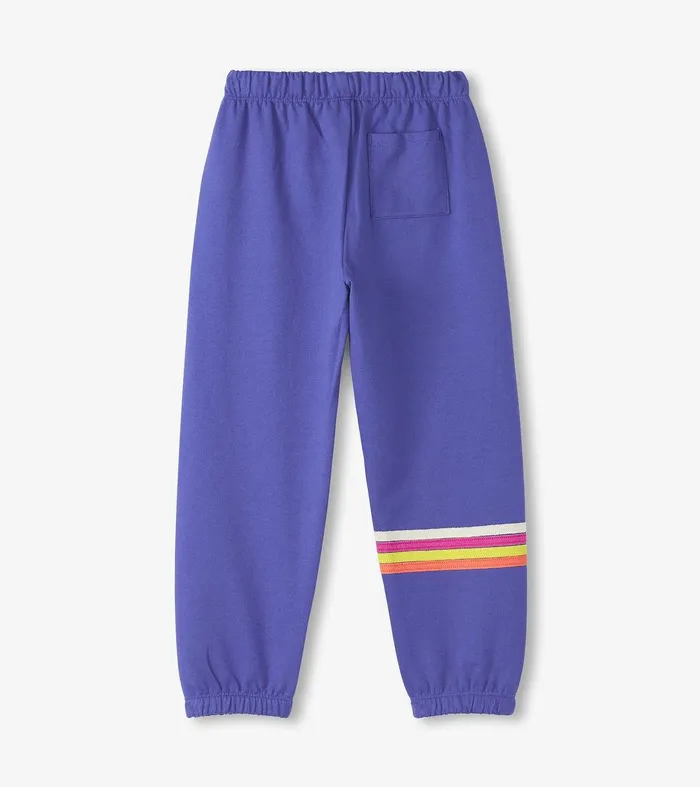 Girls Rainbow Baggy Track Pants Hatley
