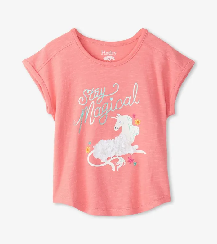 Girls Stay Magical Boxy TShirt Hatley