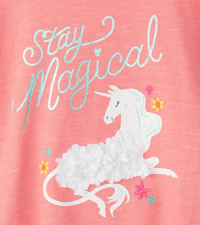 Girls Stay Magical Boxy TShirt Hatley