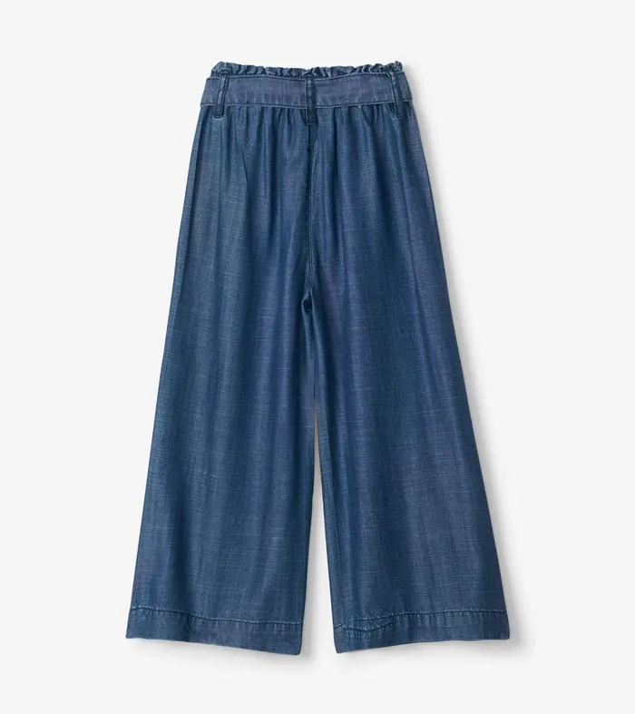 Girls Tencel Textured Paperbag Pants Hatley