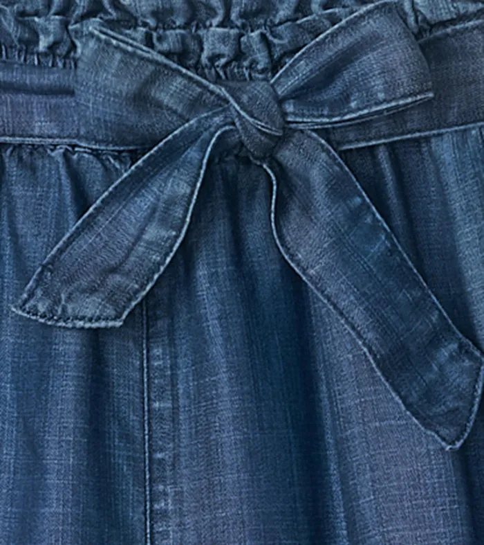 Girls Tencel Textured Paperbag Pants Hatley