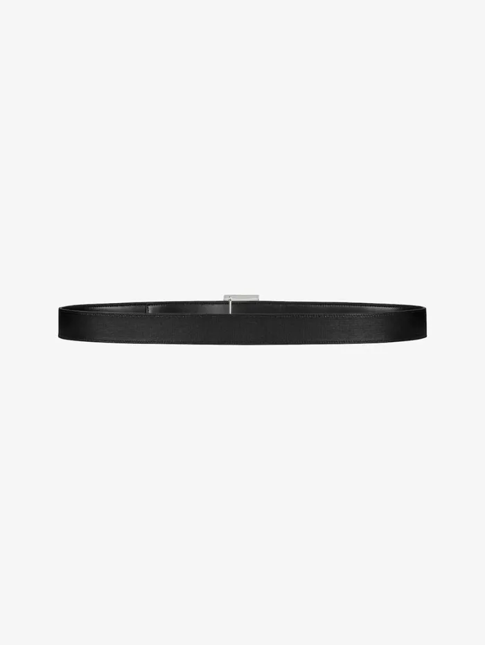 Givenchy 4G Reversible Belt In 4G Classic Leather Black Men Belts Givenchy 4G Reversible Belt In 4G Classic Leather Black Men Belts