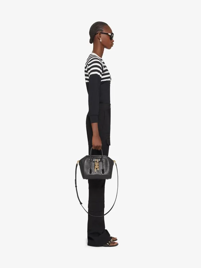 Givenchy 4G Sweatshirt In Jersey With Stripes Blackwhite Women Sweatshirts and Hoodies