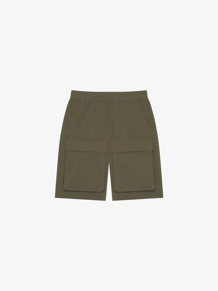 Givenchy Cargo Bermuda Shorts Khaki Men Pants and Shorts