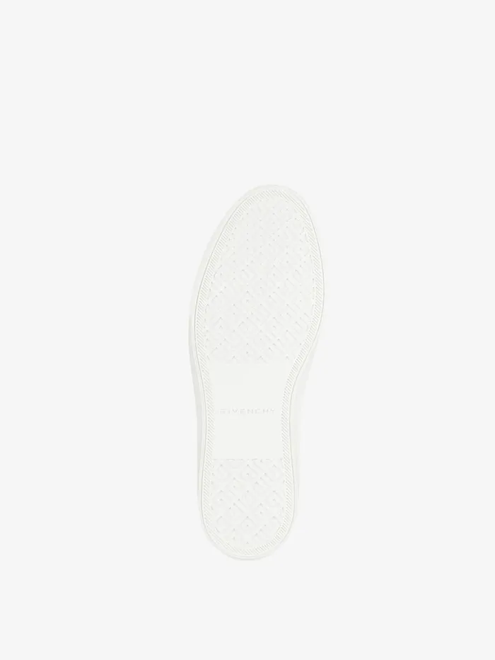 Givenchy City Sport Sneakers In Leather Whiteblack Men Sneakers Givenchy City Sport Sneakers In Leather Whiteblack Men Sneakers