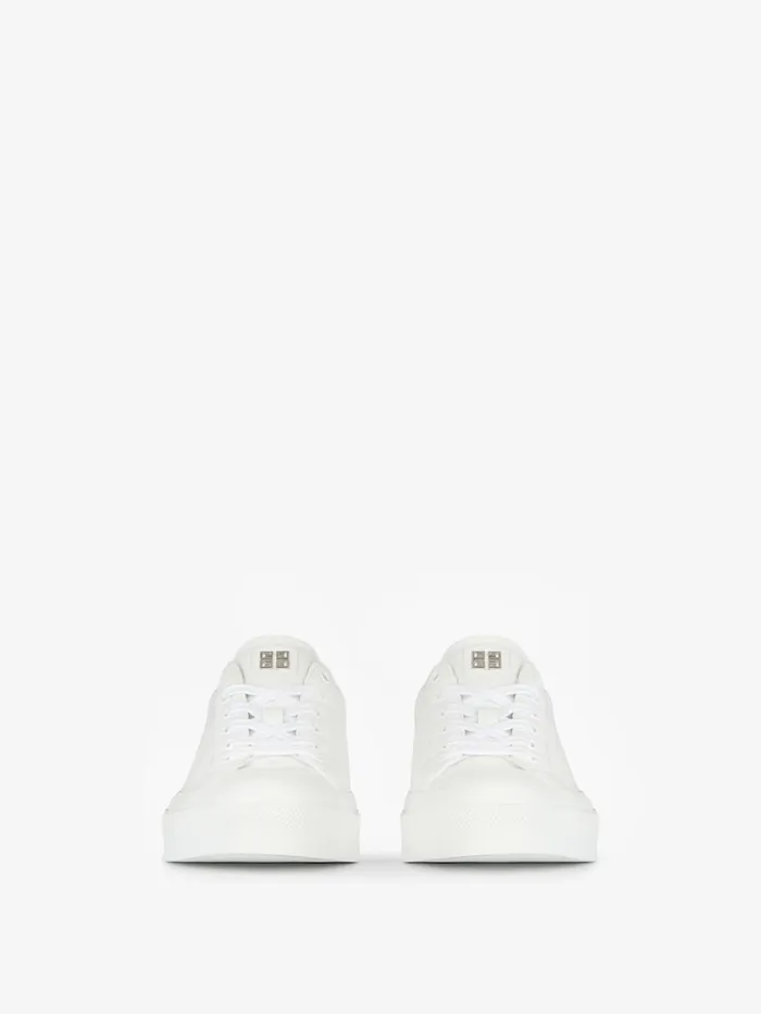 Givenchy City Sport Sneakers In Leather Whitenavy Men Sneakers Givenchy City Sport Sneakers In Leather Whitenavy Men Sneakers