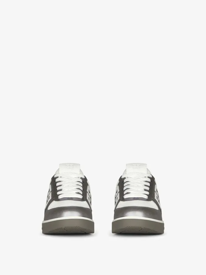 Givenchy G4 Sneakers In Laminated Leather Whitesilvery Women Sneakers Givenchy G4 Sneakers In Laminated Leather Whitesilvery Women Sneakers
