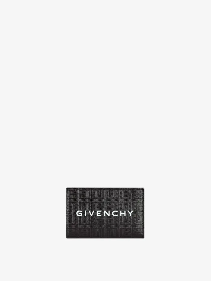 Givenchy Giv Cut Bifold Wallet In 4G Coated Canvas And Leather Black Women Wallets and Card Holders Givenchy Giv Cut Bifold Wallet In 4G Coated Canvas And Leather Black Women Wallets and Card Holders