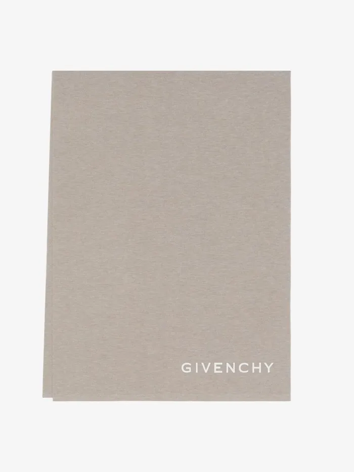 Givenchy GIVENCHY 4G Scarf In Wool Taupe Women Scarves