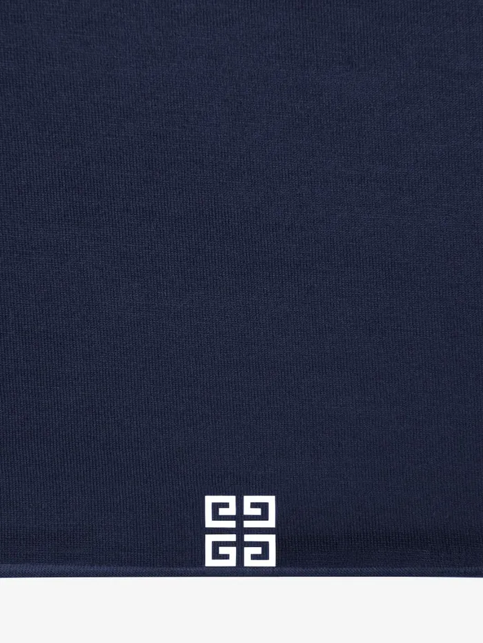 Givenchy GIVENCHY Archetype Cropped Tshirt In Cotton Dark Navy Women TShirts