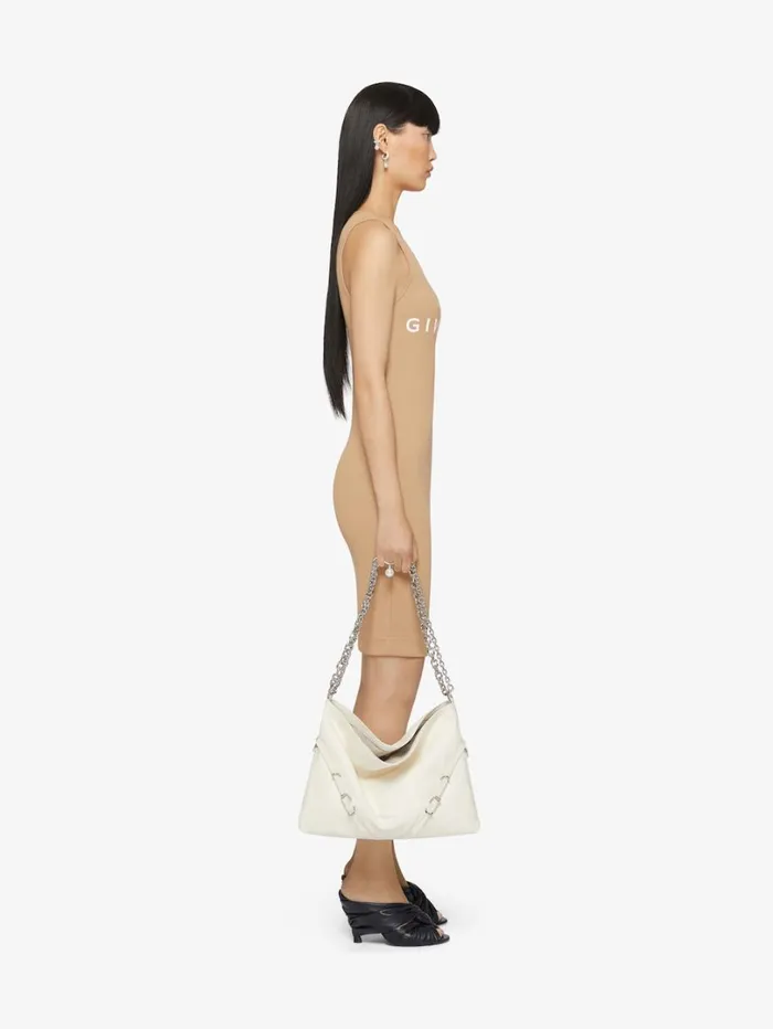 Givenchy GIVENCHY Archetype Tank Dress In Jersey Beige Cappuccino Women Dresses