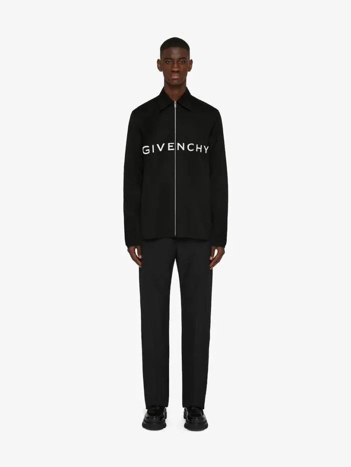 Givenchy GIVENCHY Boxy Fit Shirt In Poplin Black Men Shirts