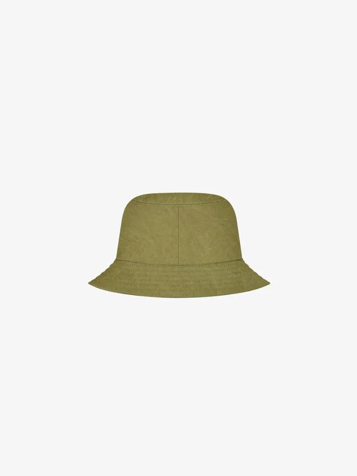 Givenchy GIVENCHY Bucket Hat In Canvas Khaki Men Beanies and Caps Givenchy GIVENCHY Bucket Hat In Canvas Khaki Men Beanies and Caps