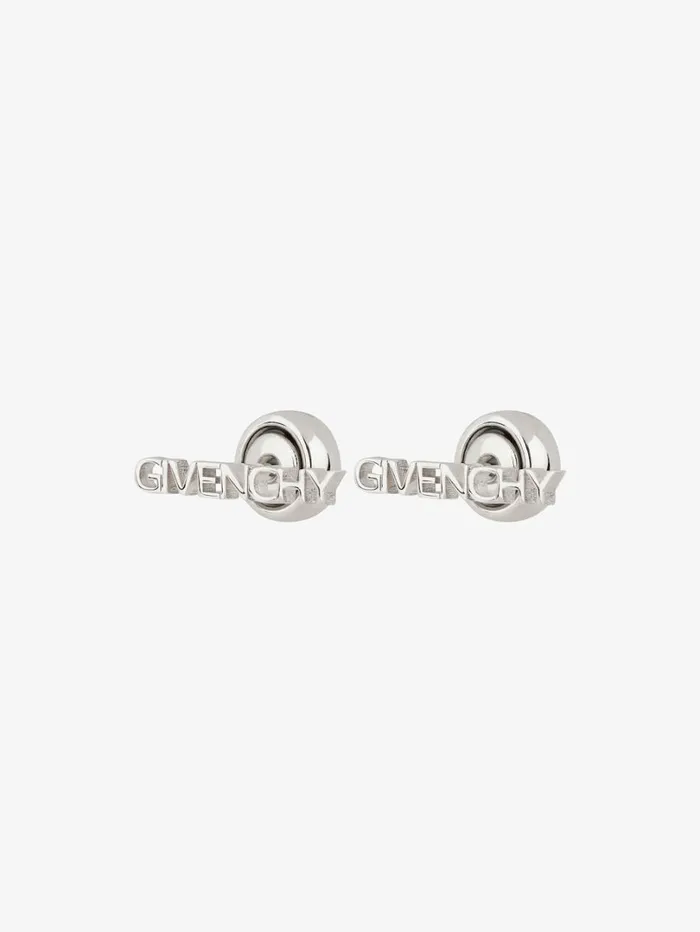 Givenchy GIVENCHY Earrings In Metal Silvery Men Jewelry Givenchy GIVENCHY Earrings In Metal Silvery Men Jewelry