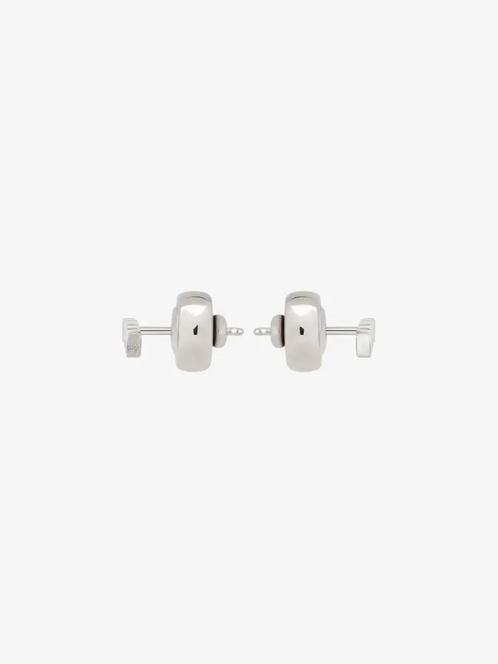Givenchy GIVENCHY Earrings In Metal Silvery Men Jewelry Givenchy GIVENCHY Earrings In Metal Silvery Men Jewelry
