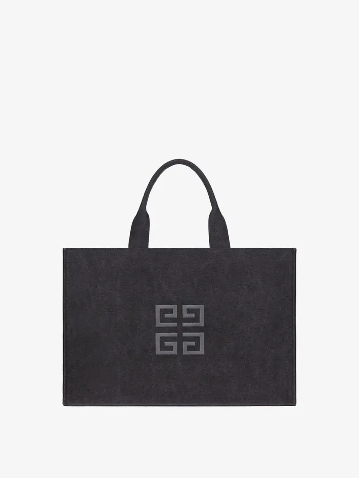Givenchy GIVENCHY Tote Bag In Canvas Black Men Crossbody Bags Givenchy GIVENCHY Tote Bag In Canvas Black Men Crossbody Bags