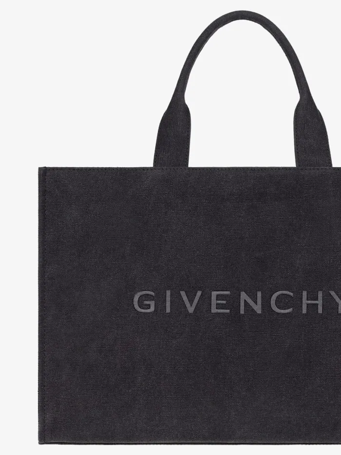 Givenchy GIVENCHY Tote Bag In Canvas Black Men Crossbody Bags Givenchy GIVENCHY Tote Bag In Canvas Black Men Crossbody Bags