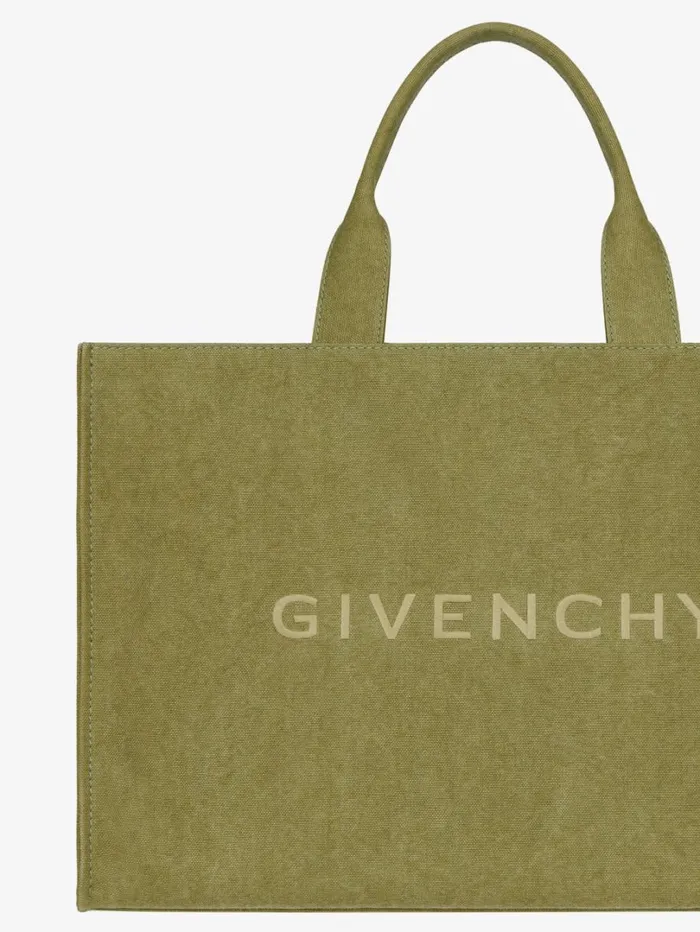 Givenchy GIVENCHY Tote Bag In Canvas Khaki Men Crossbody Bags Givenchy GIVENCHY Tote Bag In Canvas Khaki Men Crossbody Bags
