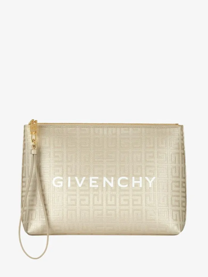 Givenchy GIVENCHY Travel Pouch In 4G Coated Canvas Natural Beige Women Wallets and Card Holders Givenchy GIVENCHY Travel Pouch In 4G Coated Canvas Natural Beige Women Wallets and Card Holders