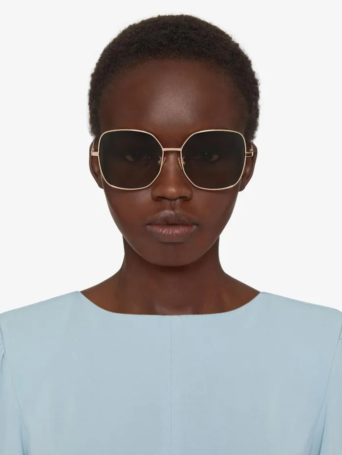 Givenchy GV Speed Sunglasses In Metal Browngolden Women Sunglasses Givenchy GV Speed Sunglasses In Metal Browngolden Women Sunglasses
