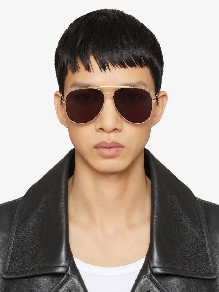 Givenchy GV Speed Unisex Sunglasses In Metal Golden WomenMen Sunglasses Givenchy GV Speed Unisex Sunglasses In Metal Golden WomenMen Sunglasses