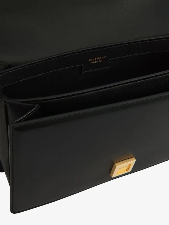 Givenchy Medium 4G Bag In Leather With Chain Black Women Crossbody Bags Givenchy Medium 4G Bag In Leather With Chain Black Women Crossbody Bags