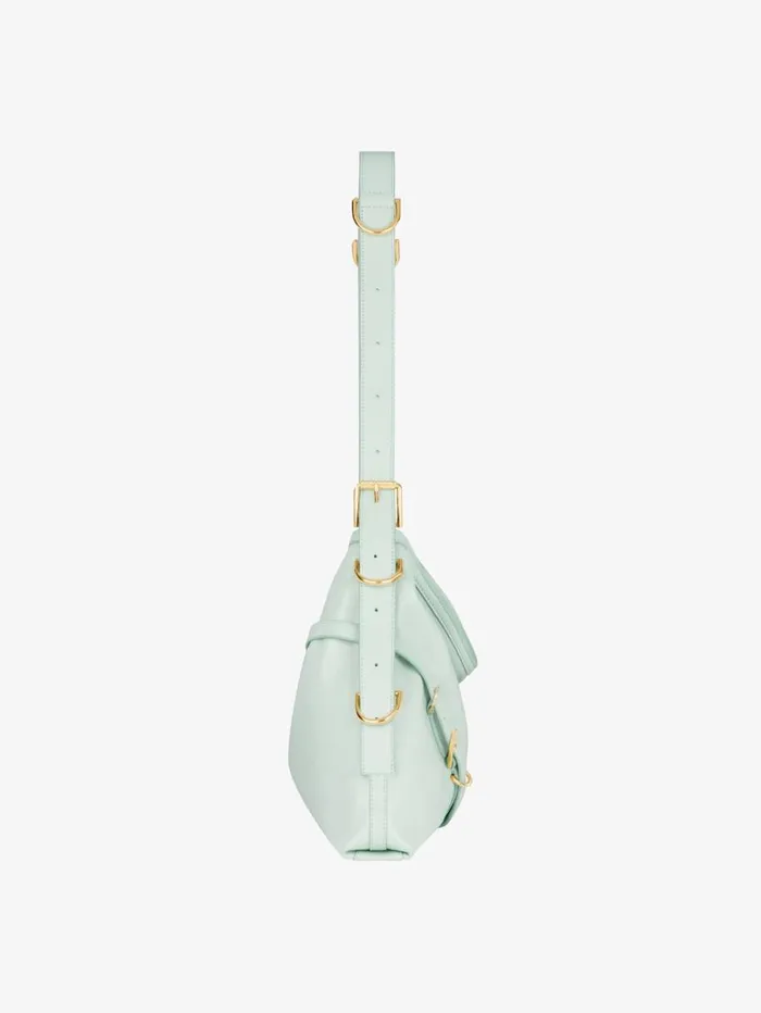 Givenchy Medium Voyou Bag In Leather Celadon Women Crossbody Bags Givenchy Medium Voyou Bag In Leather Celadon Women Crossbody Bags