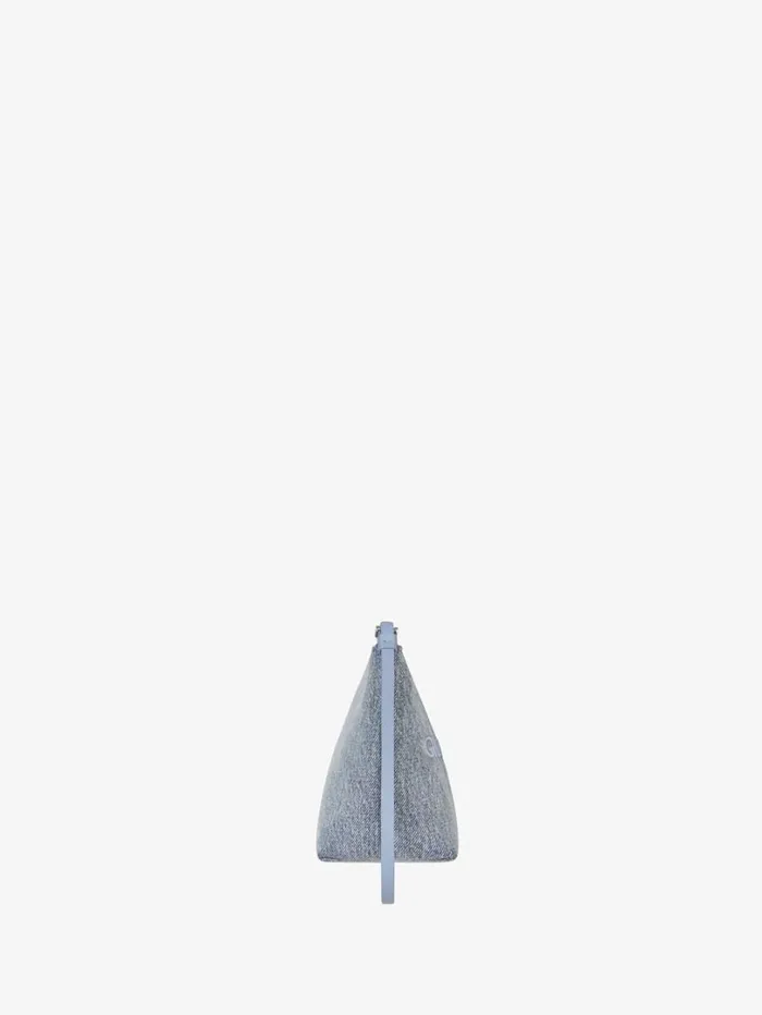 Givenchy Mini GIVENCHY Pouch In Denim Medium Blue Women Wallets and Card Holders Givenchy Mini GIVENCHY Pouch In Denim Medium Blue Women Wallets and Card Holders