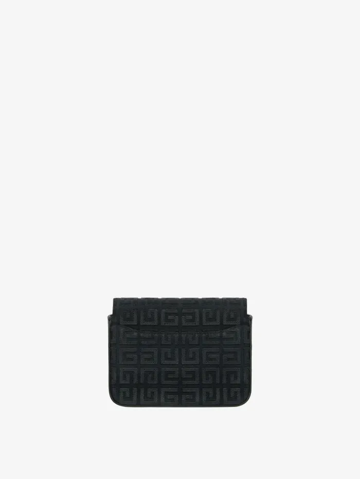 Givenchy Small 4G Bag In 4G Embroidery With Chain Black Women Crossbody Bags Givenchy Small 4G Bag In 4G Embroidery With Chain Black Women Crossbody Bags