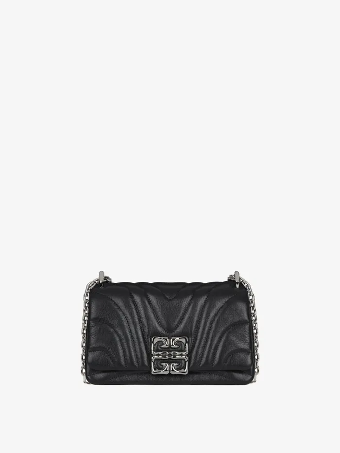 Givenchy Small 4G Soft Bag In Quilted Leather Black Women Crossbody Bags