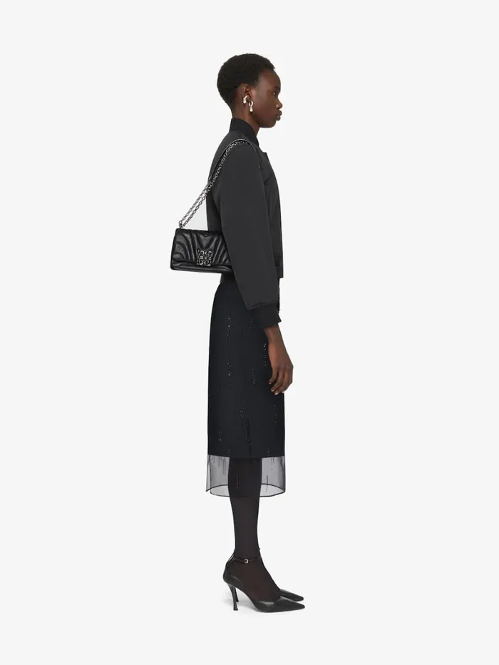 Givenchy Small 4G Soft Bag In Quilted Leather Black Women Crossbody Bags Givenchy Small 4G Soft Bag In Quilted Leather Black Women Crossbody Bags