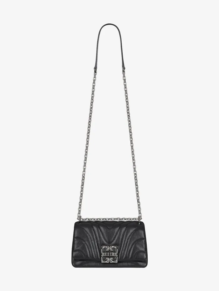 Givenchy Small 4G Soft Bag In Quilted Leather Black Women Crossbody Bags Givenchy Small 4G Soft Bag In Quilted Leather Black Women Crossbody Bags