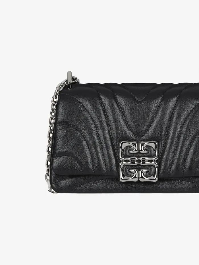 Givenchy Small 4G Soft Bag In Quilted Leather Black Women Crossbody Bags Givenchy Small 4G Soft Bag In Quilted Leather Black Women Crossbody Bags