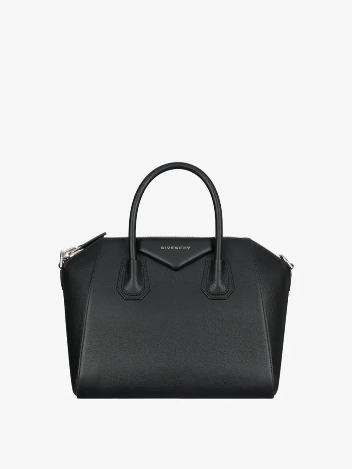 Givenchy Small Antigona Bag In Grained Leather Black Women Antigona