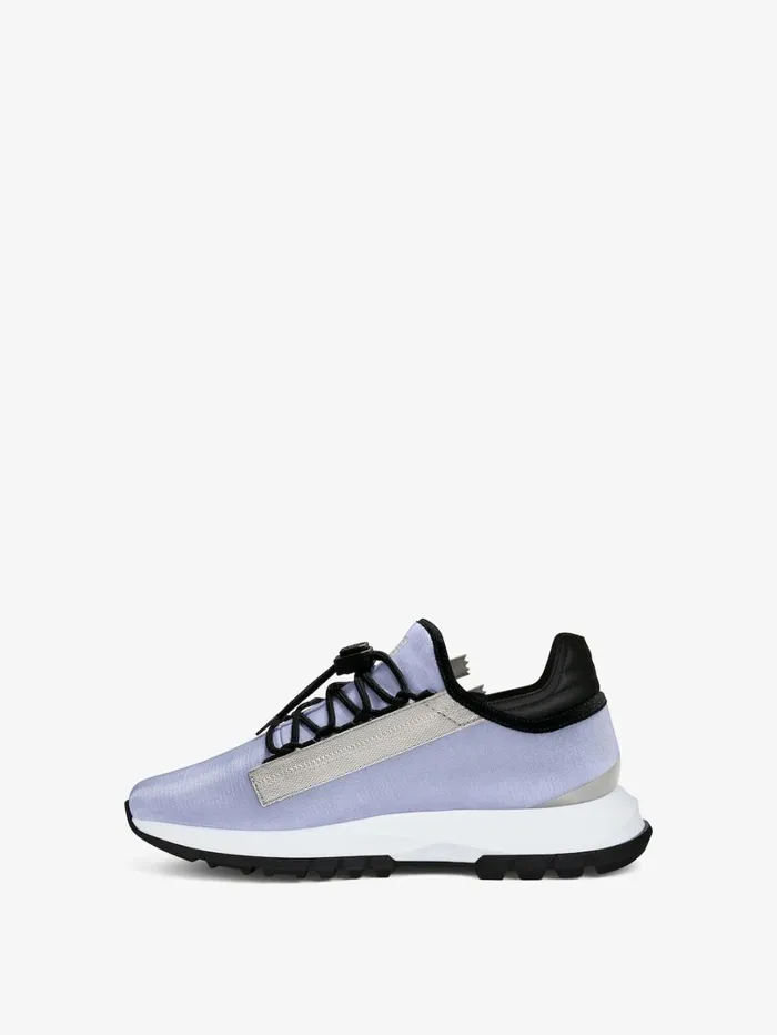Givenchy Spectre Runner Sneakers In Synthetic Fiber With Zip Lilacsilvery Women Sneakers Givenchy Spectre Runner Sneakers In Synthetic Fiber With Zip Lilacsilvery Women Sneakers