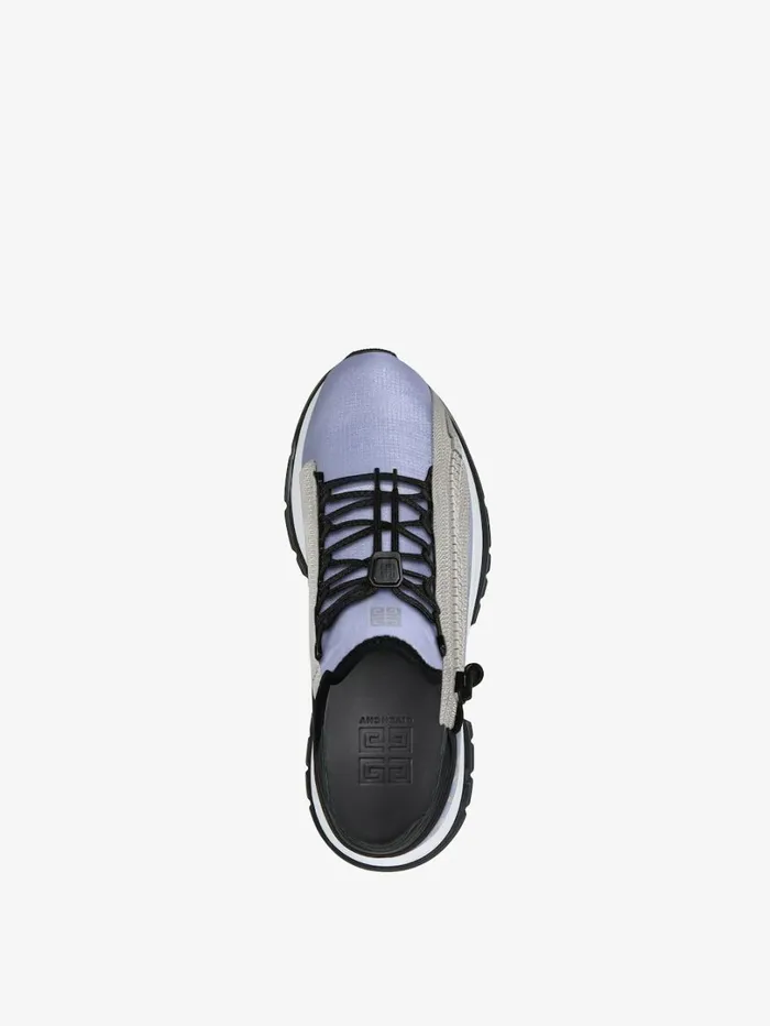 Givenchy Spectre Runner Sneakers In Synthetic Fiber With Zip Lilacsilvery Women Sneakers Givenchy Spectre Runner Sneakers In Synthetic Fiber With Zip Lilacsilvery Women Sneakers