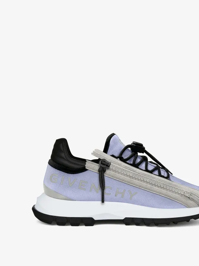 Givenchy Spectre Runner Sneakers In Synthetic Fiber With Zip Lilacsilvery Women Sneakers Givenchy Spectre Runner Sneakers In Synthetic Fiber With Zip Lilacsilvery Women Sneakers