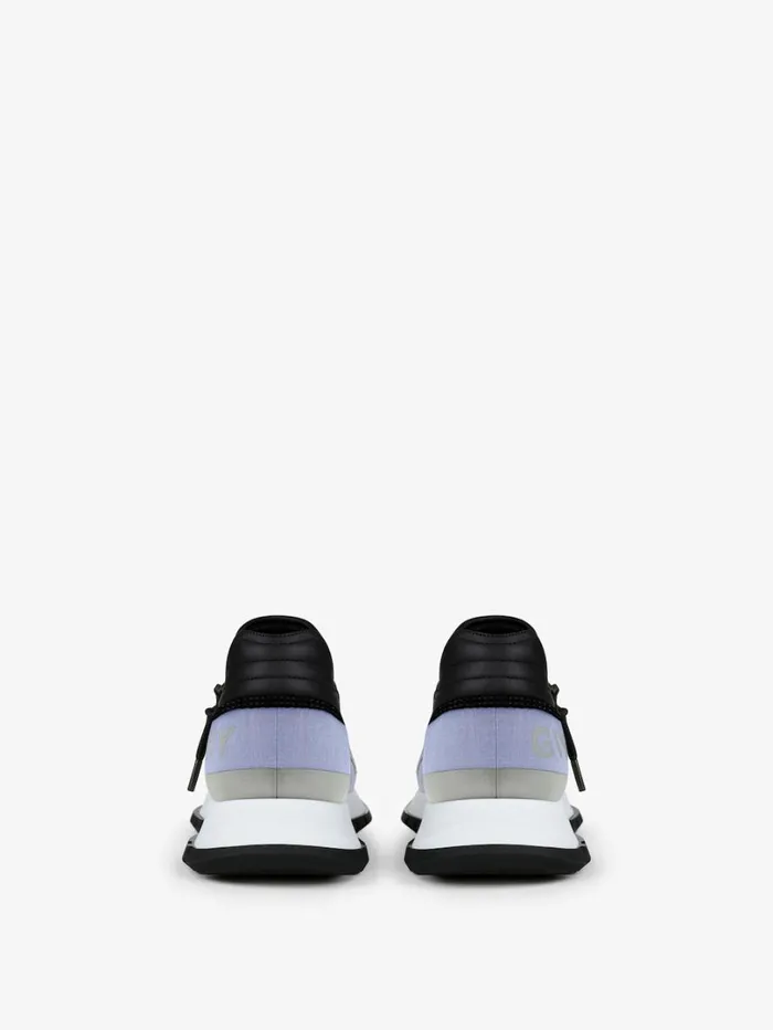 Givenchy Spectre Runner Sneakers In Synthetic Fiber With Zip Lilacsilvery Women Sneakers Givenchy Spectre Runner Sneakers In Synthetic Fiber With Zip Lilacsilvery Women Sneakers